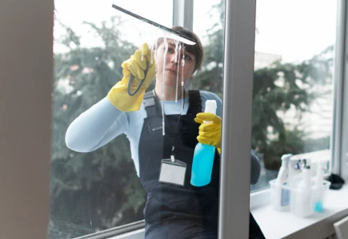 Nettoyage de vitres intérieures et extérieures à Sanxay